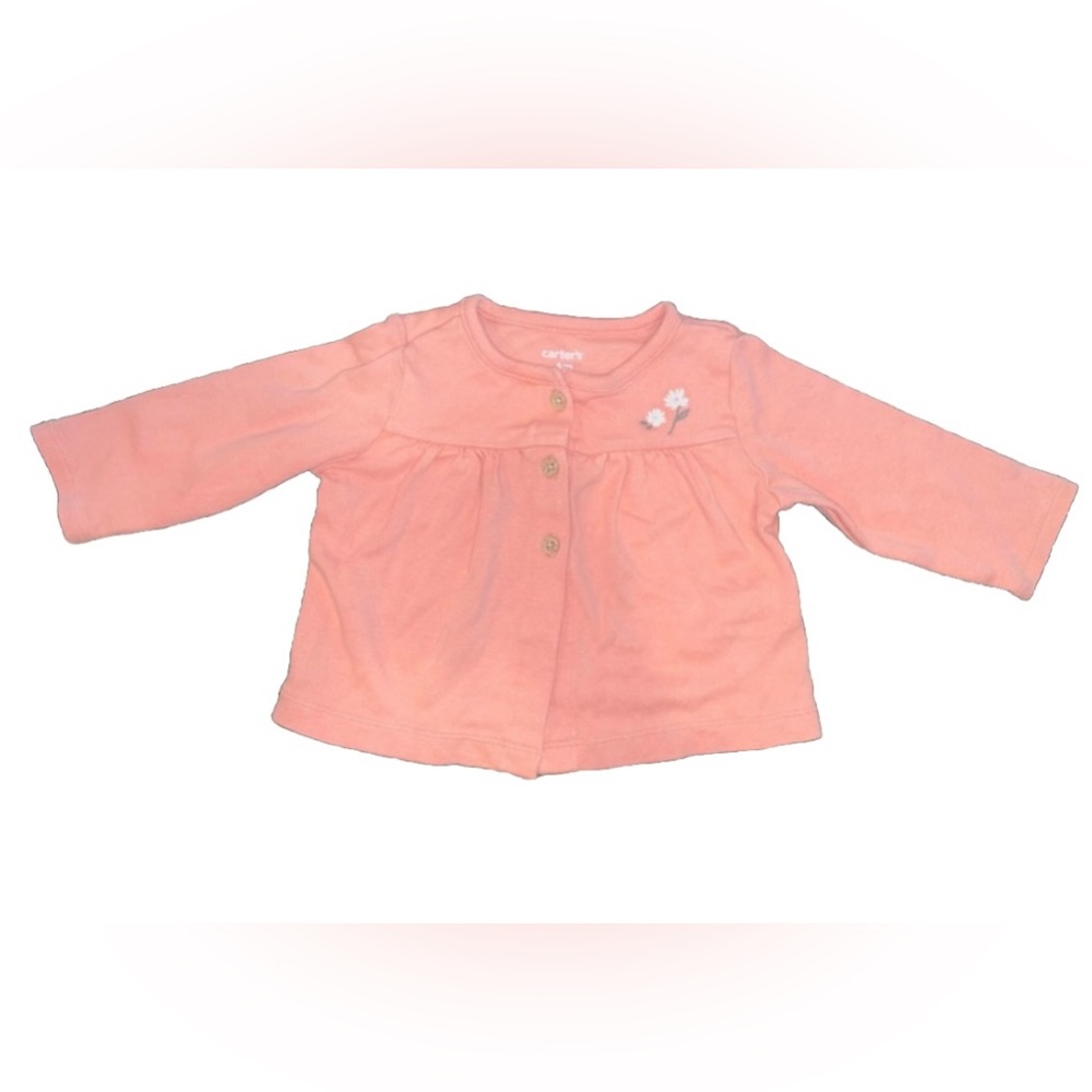 NWOT 6M Baby Girl Button Up Sweater